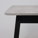 Миниатюра изображения товара Обеденный стол Мамадома Tirk Radial-110 раздвижной 110-142x70 (серый сланец/черный)