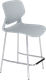 Миниатюра изображения товара Стул барный Sheffilton SHT-ST59/S196-1 (серый/хром)