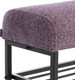 Миниатюра изображения товара Банкетка Tetchair Чарли Люкс (велюр/букле, VT shape wood rose)