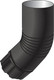 Миниатюра изображения товара Колено трубы водосточной Скайпрофиль Металлическое D90 (RAL 7024)