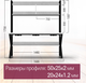 Миниатюра изображения товара Письменный стол Millwood Кембридж 1600х800 / 51664_bet_ch_2 (бетон/металл черный)