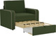Миниатюра изображения товара Кресло-кровать Bravo Мебель Марлин 800 стандарт 9 вариант (травяной/пшеничный)