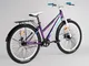 Миниатюра изображения товара Велосипед Sitis Any Regit 1SP 26 2025 (15, Dark Purple/Turquoise/White)
