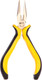 Миниатюра изображения товара Тонкогубцы FIT Мини Профи 125мм / 51633 (черный/желтый)