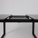Миниатюра изображения товара Обеденный стол LEPREMO AV 1208 HPL+МДФ раздвижной 1200-1600x800 (черный тунис/черный)