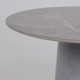 Миниатюра изображения товара Обеденный стол LEPREMO AV 2317 МДФ+керамика 900 (серый матовый Larka Grey/черный+HPL Будда)