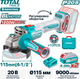 Миниатюра изображения товара Угловая шлифовальная машина TOTAL TAGLI271532