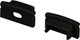 Миниатюра изображения товара Заглушка для профиля Arlight LINE-1708 BLACK с отверстием / 040315