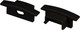 Миниатюра изображения товара Заглушка для профиля Arlight LINE-2308-F BLACK с отверстием / 040320