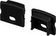 Миниатюра изображения товара Заглушка для профиля Arlight LINE-1715 с отверстием BLACK / 044277