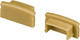 Миниатюра изображения товара Заглушка для профиля Arlight LINE-1708 GOLD глухая / 039994
