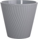 Миниатюра изображения товара Кашпо VipSet Луи с дренажной системой (2.7л, серый)