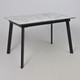 Миниатюра изображения товара Обеденный стол LEPREMO AV 1209 HPL+МДФ раздвижной 1200-1600x800 (виктори натуральный/черный)