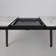 Миниатюра изображения товара Обеденный стол LEPREMO AV 1209 HPL+МДФ раздвижной 1200-1600x800 (виктори натуральный/черный)