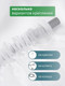 Миниатюра изображения товара Гардина Soft Lines 306 (600x270, белый лен)