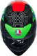 Миниатюра изображения товара Мотошлем AGV K3 E2206 MPLK Kamaleon / 2118381001-013-XL (XL, черный/красный/зеленый)