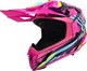 Миниатюра изображения товара Мотошлем AiM RH855 Fiber Glass Vexo RH855V-BPP-M (M, фиолетовый/розовый)