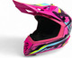 Миниатюра изображения товара Мотошлем AiM RH855 Fiber Glass Vexo RH855V-BPP-XXL (XXL, фиолетовый/розовый)