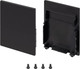 Миниатюра изображения товара Заглушка для профиля Arlight SL-LINE-4050-3L-LOW BLACK глухая / 044677
