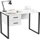 Миниатюра изображения товара Письменный стол Soma Slava 110x66 (белый/черный)