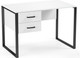 Миниатюра изображения товара Письменный стол Soma Slava 110x66 (белый/черный)