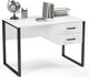 Миниатюра изображения товара Письменный стол Soma Slava 110x66 (белый/черный)