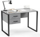 Миниатюра изображения товара Письменный стол Soma Slava 110x66 (серый/черный)