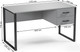 Миниатюра изображения товара Письменный стол Soma Slava 135x66 (серый/черный)