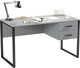 Миниатюра изображения товара Письменный стол Soma Slava 135x66 (серый/черный)
