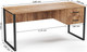 Миниатюра изображения товара Письменный стол Soma Slava 160x66 (дуб крафт золотой/черный)