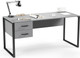 Миниатюра изображения товара Письменный стол Soma Slava 160x66 (серый/черный)