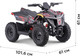 Миниатюра изображения товара Электроквадроцикл AVM Nova (красный)