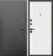 Миниатюра изображения товара Входная дверь Guard М-3 86x205 левая (антик серебро/белый матовый)