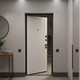 Миниатюра изображения товара Входная дверь Guard М-3 86x205 правая (антик серебро/белый матовый)