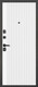 Миниатюра изображения товара Входная дверь Guard М-3 96x205 левая (антик серебро/белый матовый)