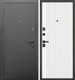 Миниатюра изображения товара Входная дверь Guard М-3 96x205 левая (антик серебро/белый матовый)