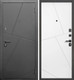 Миниатюра изображения товара Входная дверь Guard М-5 96x205 правая (букле графит/белый матовый)