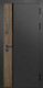 Миниатюра изображения товара Входная дверь Guard МПП-22 86x205 правая (черный эксимер/белый матовый)