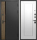 Миниатюра изображения товара Входная дверь Guard МПП-22 96x205 правая (черный эксимер/белый матовый)