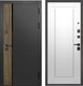 Миниатюра изображения товара Входная дверь Guard МПП-22 96x205 правая (черный эксимер/белый матовый)