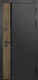 Миниатюра изображения товара Входная дверь Guard МПП-22 96x205 правая (черный эксимер/белый матовый)