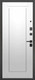 Миниатюра изображения товара Входная дверь Guard МПП-22 96x205 правая (черный эксимер/белый матовый)