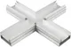 Миниатюра изображения товара Коннектор для профиля для светодиодной ленты Arlight STRETCH-S-50-CEIL-CENTER-X90 крестовой / 046879