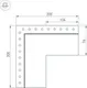 Миниатюра изображения товара Угол профиля для светодиодной ленты Arlight SL-LINIA55-FANTOM-EDGE внешний / 030137