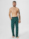 Миниатюра изображения товара Штаны домашние Mark Formelle 581134 (р.94-170/176, пиво на темно-зеленом)