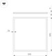 Миниатюра изображения товара Панель светодиодная Arlight DL-INTENSO-S600x600-40W White6000 WH / 038431