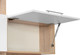 Миниатюра изображения товара Стол-стеллаж Woodville КСТ-14.1Л / 285121 (левый, дуб сонома/белый)