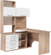 Миниатюра изображения товара Стол-стеллаж Woodville КСТ-14.1Л / 285121 (левый, дуб сонома/белый)