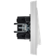 Миниатюра изображения товара Выключатель IEK Brite BR-V10-0-10-K91-F (арктический белый)