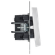 Миниатюра изображения товара Выключатель IEK Brite BR-V10-0-10-K91 (арктический белый)